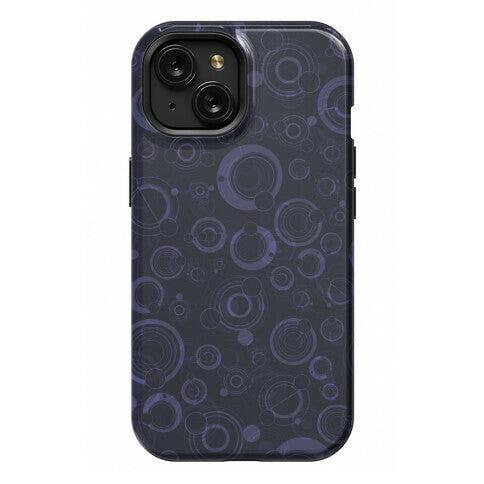 Gallifreyan Text Pattern Phone Case